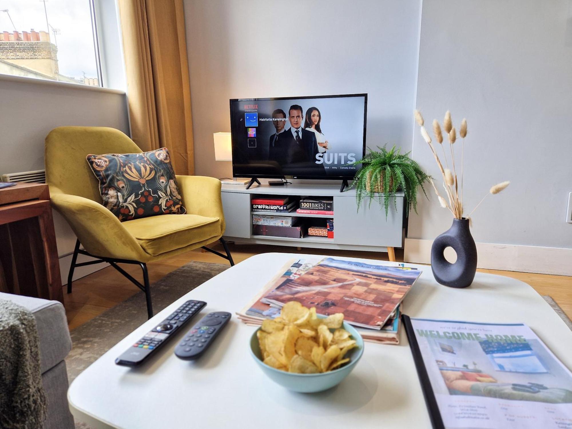 1-Bed Apartment, Close To Kensington Olympia With Free Wi-Fi & Netflix Λονδίνο Εξωτερικό φωτογραφία