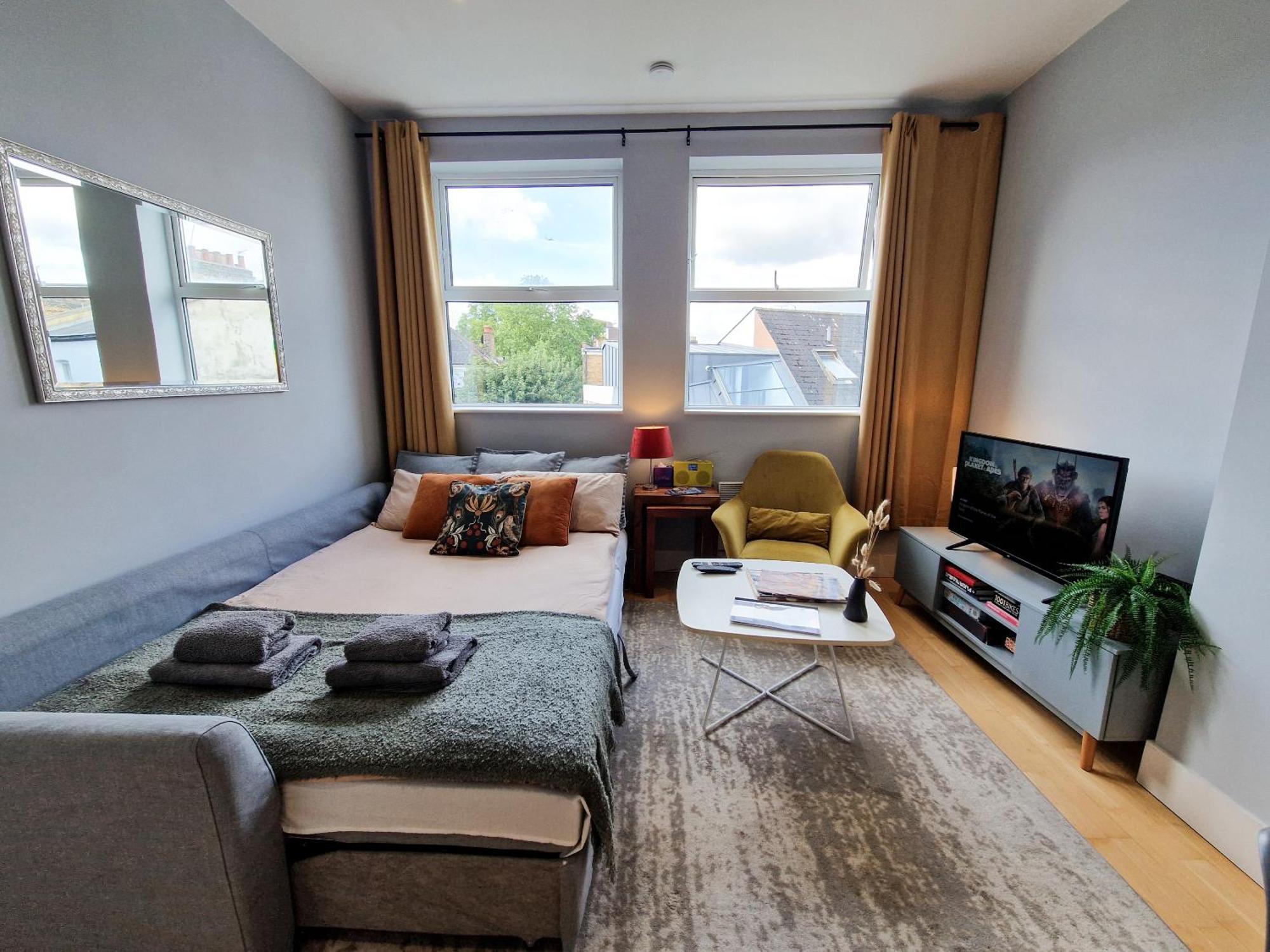 1-Bed Apartment, Close To Kensington Olympia With Free Wi-Fi & Netflix Λονδίνο Εξωτερικό φωτογραφία