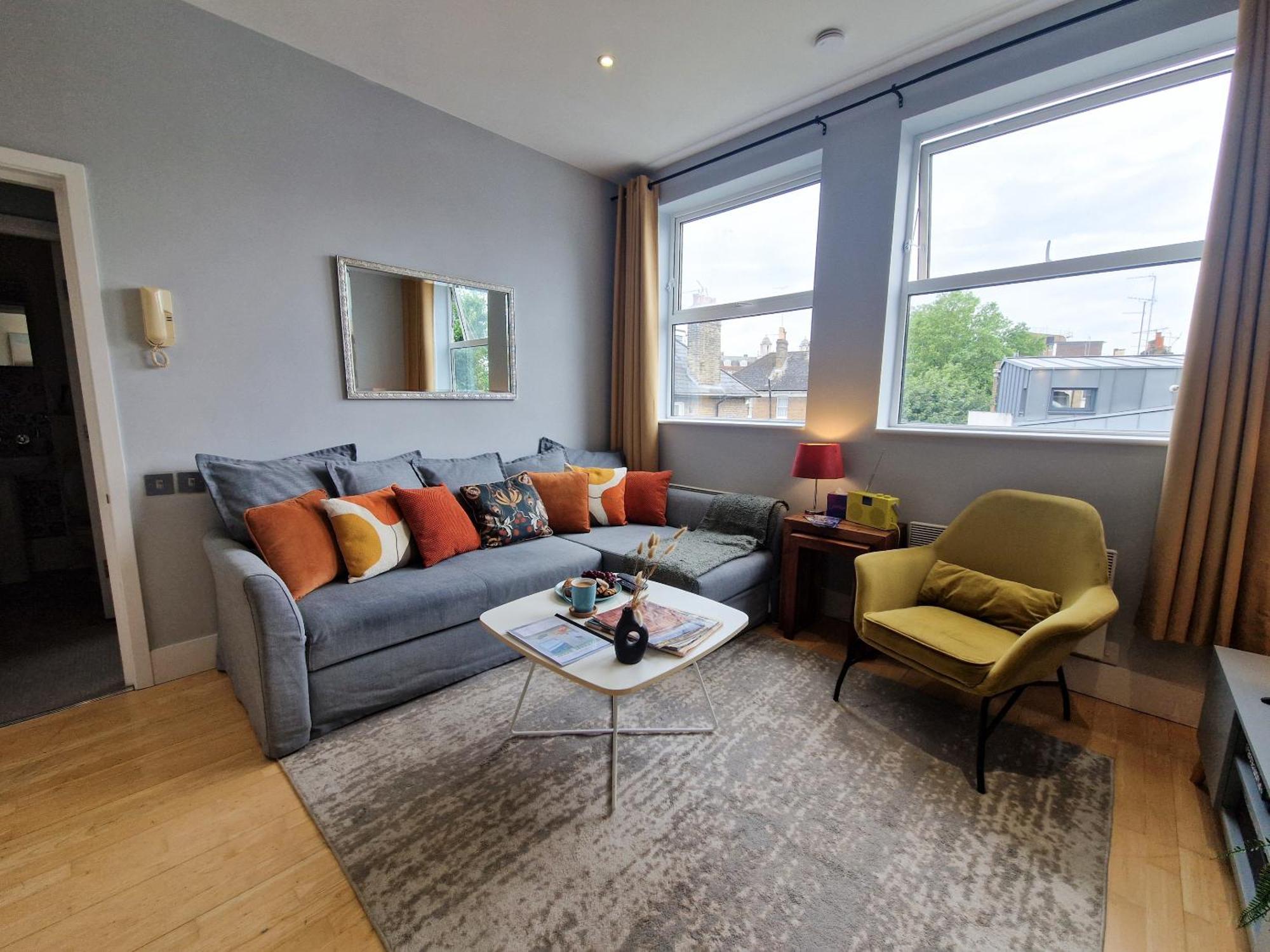 1-Bed Apartment, Close To Kensington Olympia With Free Wi-Fi & Netflix Λονδίνο Δωμάτιο φωτογραφία